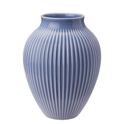 Keramická váza Knabstrup Ripple Lavender 27 cm