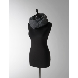 Unisex šála/tunel Snood tmavě šedá