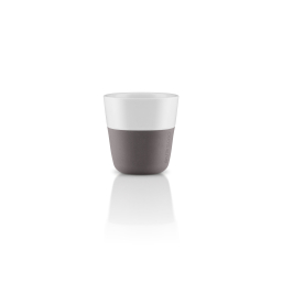 Set termohrnků Espresso Grey 80 ml, 2 ks