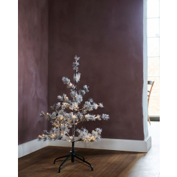 Zasněžený svítící stromeček Alfi Tree 90 cm 