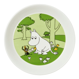 Talíř Moomin Troll Green 19 cm