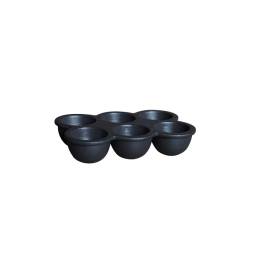 Stojánek na vajíčka Egg Tray Cast Iron Black