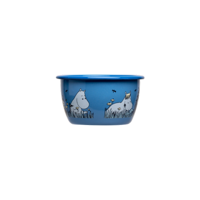                             Smaltovaná miska Moomin Friends Blue 3 dl                        