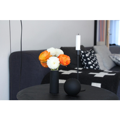                             Svícen Candlestick Black 21 cm                        