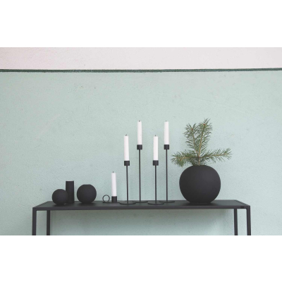                             Svícen Candlestick Black 21 cm                        