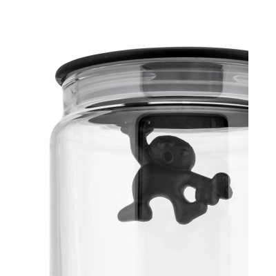                             Kuchyňská dóza Gianni Little Man Black 1400 ml                        