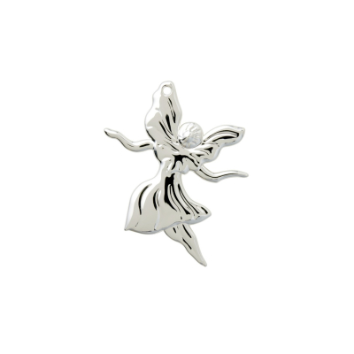                             Vánoční ozdoba Dancing Angel Silver 7 cm                        