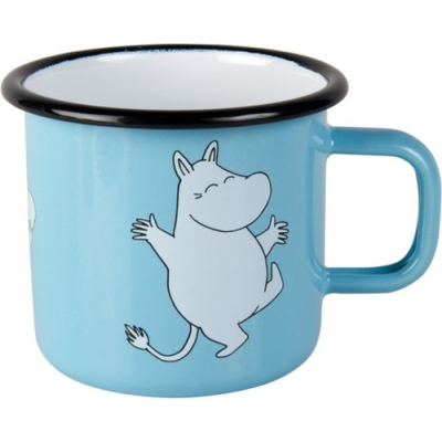 Malý smaltovaný plecháček Moomin                    