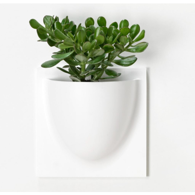 Nástěnný květináč VertiPlants BIO White 30 cm                    