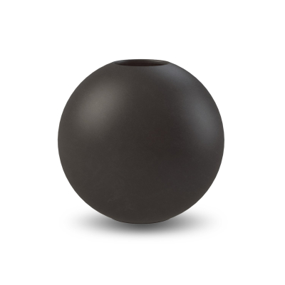 Kulatá váza Ball Black 20 cm                    