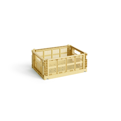 Úložný box Crate Recycled Golden Yellow M                    