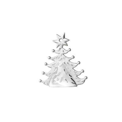 Vánoční ozdoba Christmas Tree Silver 7 cm                    