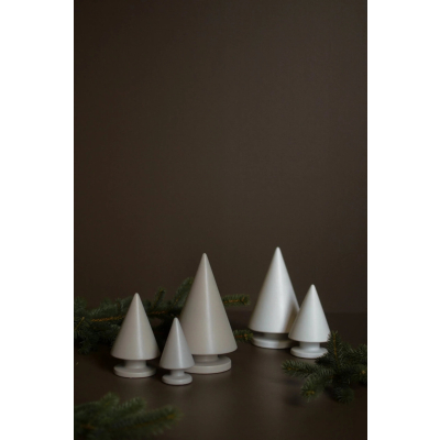                             Keramický stromeček Christmas Tree White 16 cm                        